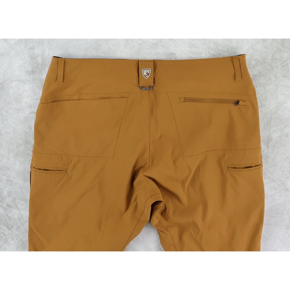 Kuhl Renegade Rock Pants Mens 36x29 Brown Articulated Knee Outdoor Technical - Picture 4 of 14